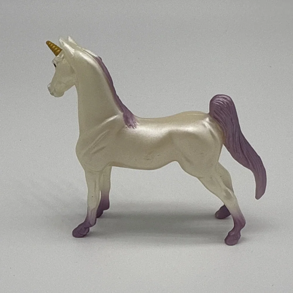 Breyer Mini‎ White & Purple Unicorn